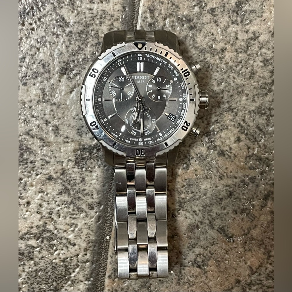 Men's Tissot PRS200 Chronograph Watch